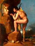 Jean-Auguste-Dominique Ingres - Oedipus and the Sphinx